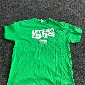 Green Celtics Playoffs T-Shirt